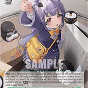 Weiss Schwarz NIK/S117 “Model Senior Student” Rei (V.2 - Super Rare)
