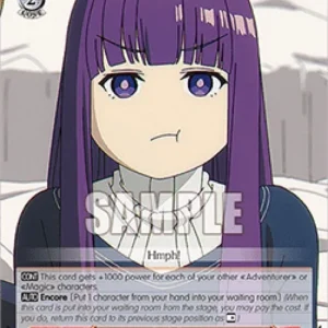 Weiss Schwarz SFN/S108 Pouting Fern (V.2 - Super Rare)