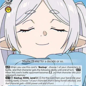 Weiss Schwarz SFN/S108 Long-Lived Friend, Frieren (V.2 - Super Rare)