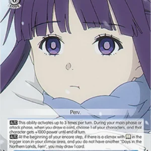 Weiss Schwarz SFN/S108 Days in the Northern Lands, Fern (V.2 - Super Rare)