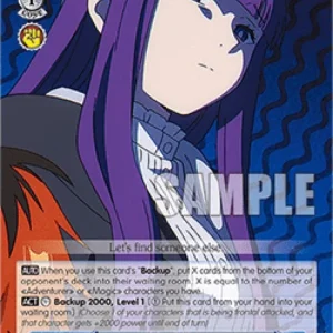 Weiss Schwarz SFN/S108 Cold Glare, Fern (V.2 - Super Rare)
