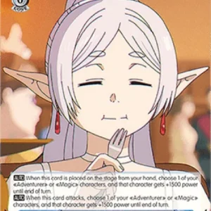 Weiss Schwarz SFN/S108 Social Gathering, Frieren (V.2 - Super Rare)