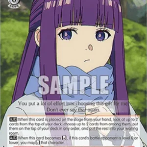 Weiss Schwarz SFN/S108 Mirrored Lotus Bracelet, Fern (V.1 - Double Rare)
