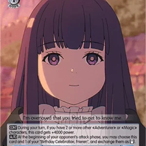 Weiss Schwarz SFN/S108 Birthday Celebration, Fern (V.2 - Super Rare)