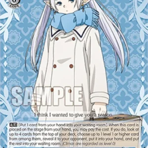 Weiss Schwarz SFN/S108 Winter Clothes, Frieren (V.1 - Double Rare)