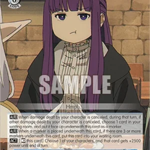 Weiss Schwarz SFN/S108 Meal With Her Master, Fern (V.2 - Super Rare)