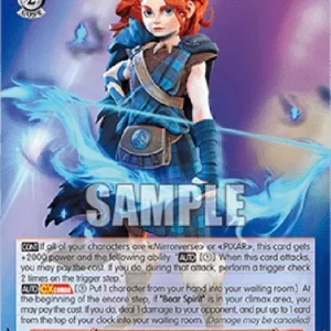 Weiss Schwarz MRX/S111 “Rebellious Wisp Archer” Merida (V.1 - Double Rare)