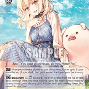 Weiss Schwarz DKB Journey to the Royal Capital, Jess & Pig (V.1 - Double Ra