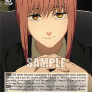 Weiss Schwarz CSM/S96 Leader of Special Division 4, Makima (V.1 - Rare)