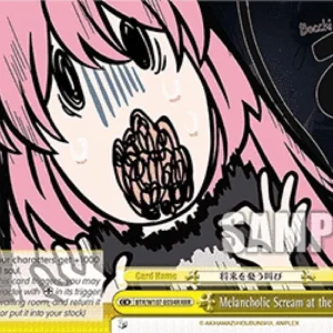 Weiss Schwarz BTR/W107 Melancholic Scream at the Future (V.2 - Triple Rare)