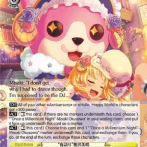 Weiss Schwarz BD/W95 "Late-Night Talk" Misaki Okusawa (V.2 - Super Rare)