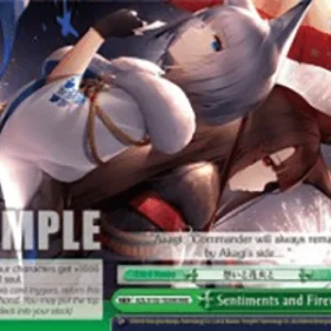 Weiss Schwarz AZL/S102 Sentiments and Fireworks (V.2 - Triple Rare)