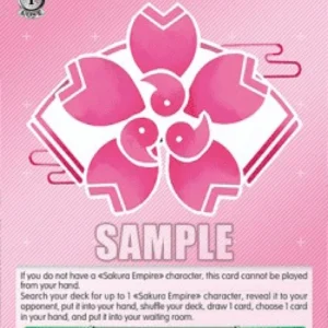 Weiss Schwarz AZL/S102 Sakura Empire (V.2 - Triple Rare)