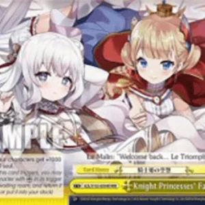 Weiss Schwarz AZL/S102 Knight Princesses' Fantasy (V.2 - Triple Rare)