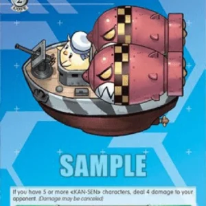 Weiss Schwarz AZL/S102 Bombing Ships (V.2 - Super Rare)