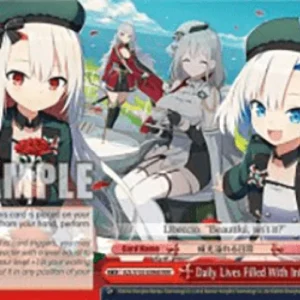 Weiss Schwarz AZL/S102 Daily Lives Filled With Influence (V.2 - Triple Rare