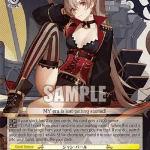 Weiss Schwarz AZL/S102 Jean Bart (V.1 - Double Rare)