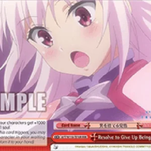 Weiss Schwarz AYT/W110 Resolve to Give Up Being a Guy (V.2 - Triple Rare)