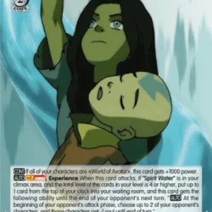 Weiss Schwarz ATLA/WX04 Katara: Saving Aang (V.2 - Super Rare)