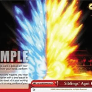 Weiss Schwarz ATLA/WX04 Siblings' Agni Kai (V.1 - Climax Rare)