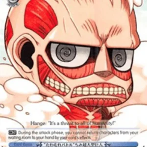 Weiss Schwarz AOT/S50 "Mischievous Battle" Chimi Colossal Titan
