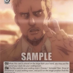 Weiss Schwarz AOT/SX04 Reiner: Past Shadows (V.2 - Super Rare)
