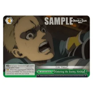 Weiss Schwarz AOT/SX04 Entering the Enemy Airship (V.2 - Triple Rare)