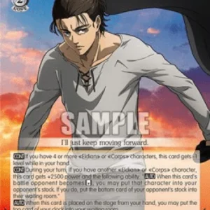 Weiss Schwarz AOT/SX04 Eren: Determined (V.1 - Double Rare)