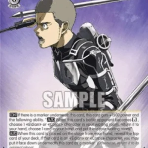 Weiss Schwarz AOT/SX04 Conny: Strengthened Resolve (V.2 - Super Rare)