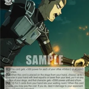 Weiss Schwarz AOT/SX04 Jean: Covering Fire (V.2 - Super Rare)