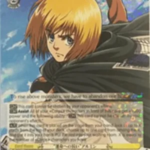 Weiss Schwarz AOT/S35 "Resisting Fate" Armin (V.1 - Double Rare)