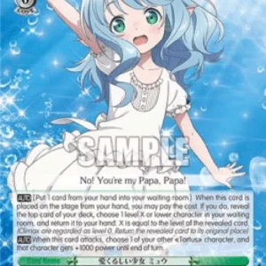 Weiss Schwarz ARI/S103 Endearing Girl, Myu (V.1 - Double Rare)