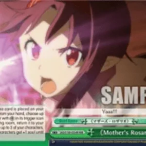 Weiss Schwarz SAO/S100 《Mother's Rosario》(SAO/S100) (V.2 - Triple Rare)