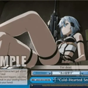 Weiss Schwarz SAO/S100 "Cold-Hearted Sniper" (V.2 - Triple Rare)