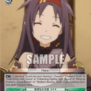 Weiss Schwarz SAO/S100 Innocent Smile, Yuuki (V.2 - Super Rare)