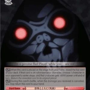Weiss Schwarz SAO/S100 《Death Gun》 Alongside Fear (V.2 - Super Rare)
