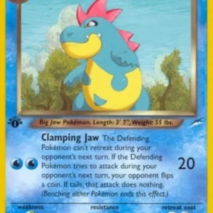 Pokemon Dark Croconaw (NDE 32)