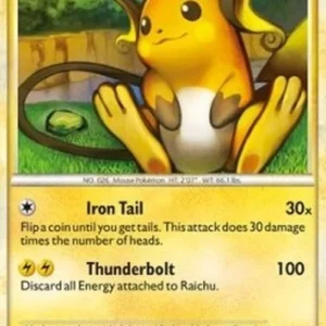 Pokemon Raichu (HS 10)