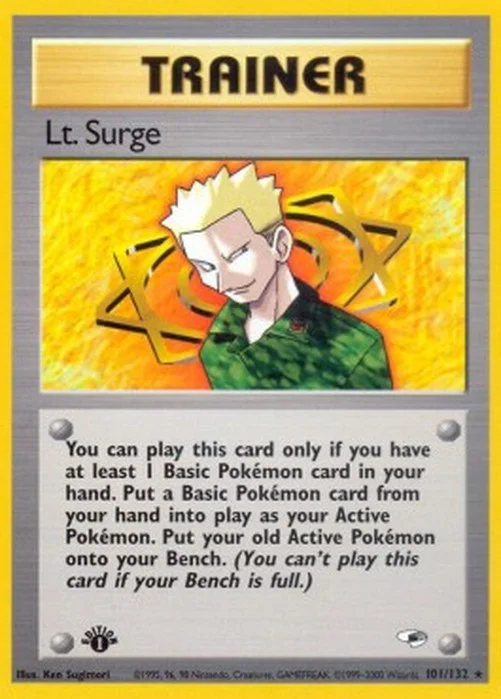 Pokemon Lt. Surge (GH 101)