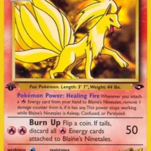 Pokemon Blaine's Ninetales (GC 21)