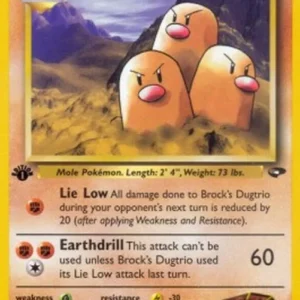 Pokemon Brock's Dugtrio (GC 22)