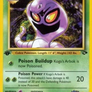 Pokemon Koga's Arbok (GC 25)