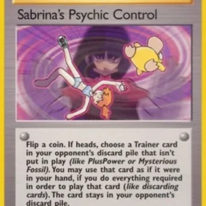 Pokemon Sabrina's Psychic Control (GC 121)