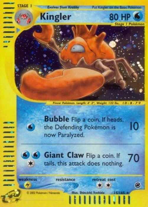 Pokemon Kingler (EX 15)