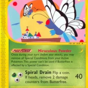 Pokemon Butterfree (EX 38)