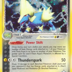 Pokemon Team Aqua's Manectric (MA 4)
