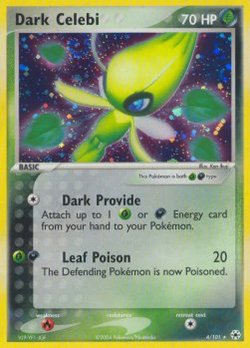 Pokemon Dark Celebi (HL 4)