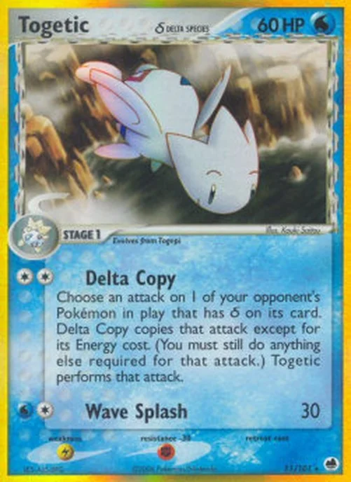 Pokemon Togetic δ Delta Species (DF 11)