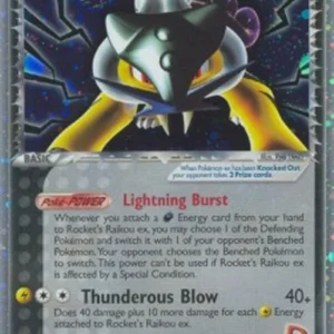 Pokemon Rocket's Raikou ex (DX 108)