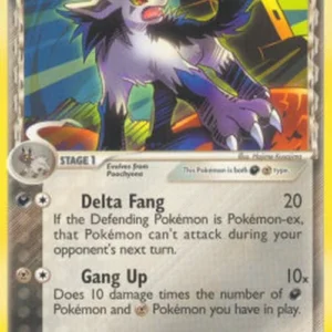Pokemon Mightyena δ Delta Species (DS 24)